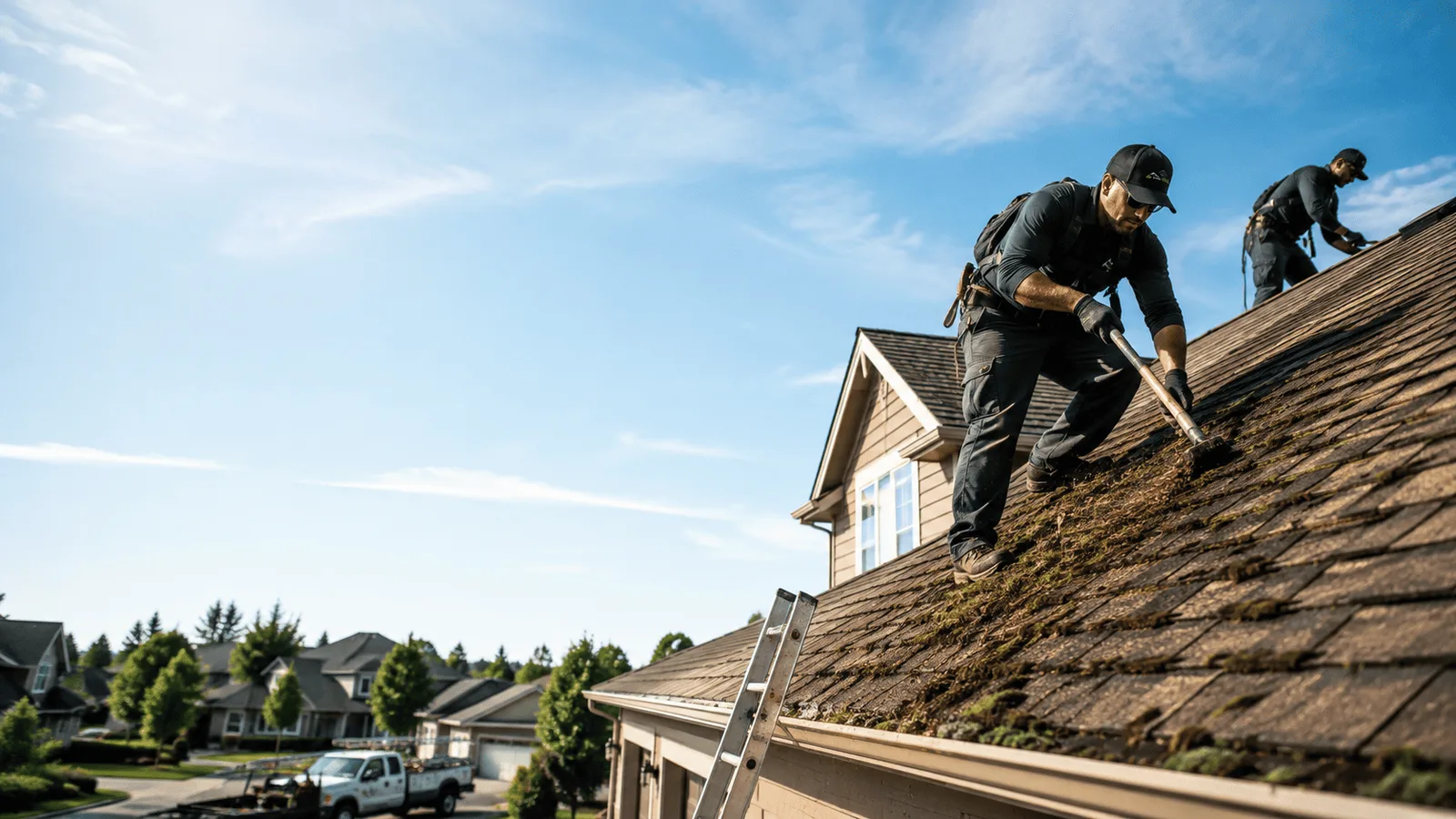 Roof Moss Removal in Harvard, NE near me